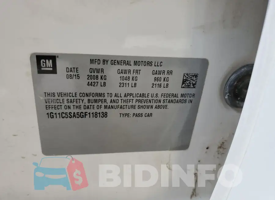 1G11C5SA5GF118138 Photo# 12
