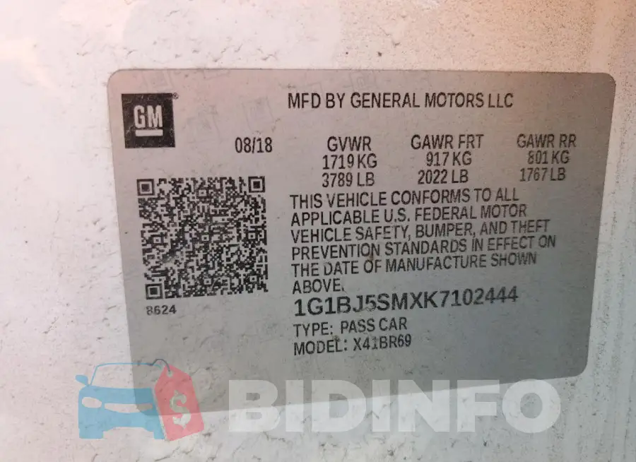 1G1BJ5SMXK7102444 Photo# 12