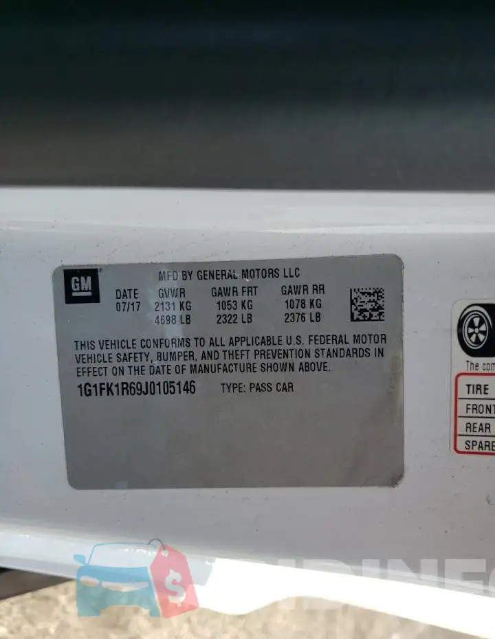 1G1FK1R69J0105146 Photo# 12