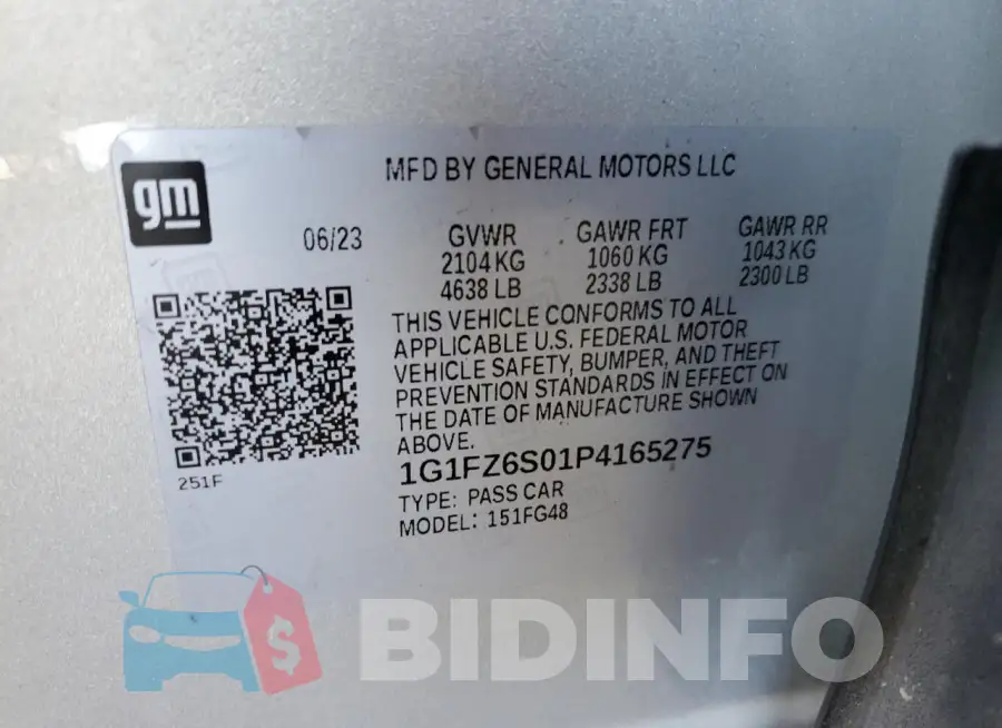 1G1FZ6S01P4165275 Photo# 12