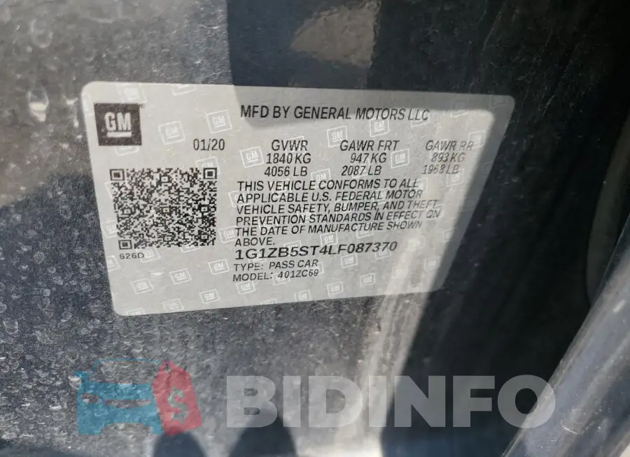 1G1ZB5ST4LF087370 Photo# 12