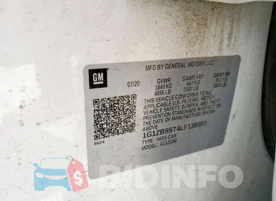 1G1ZB5ST4LF138091 Photo# 12