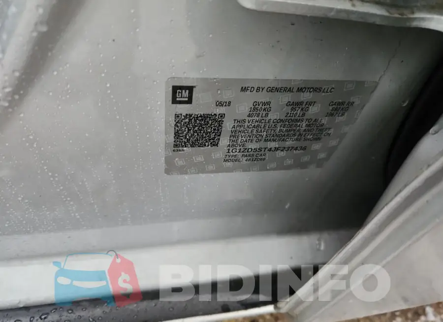 1G1ZD5ST4JF237436 Photo# 12