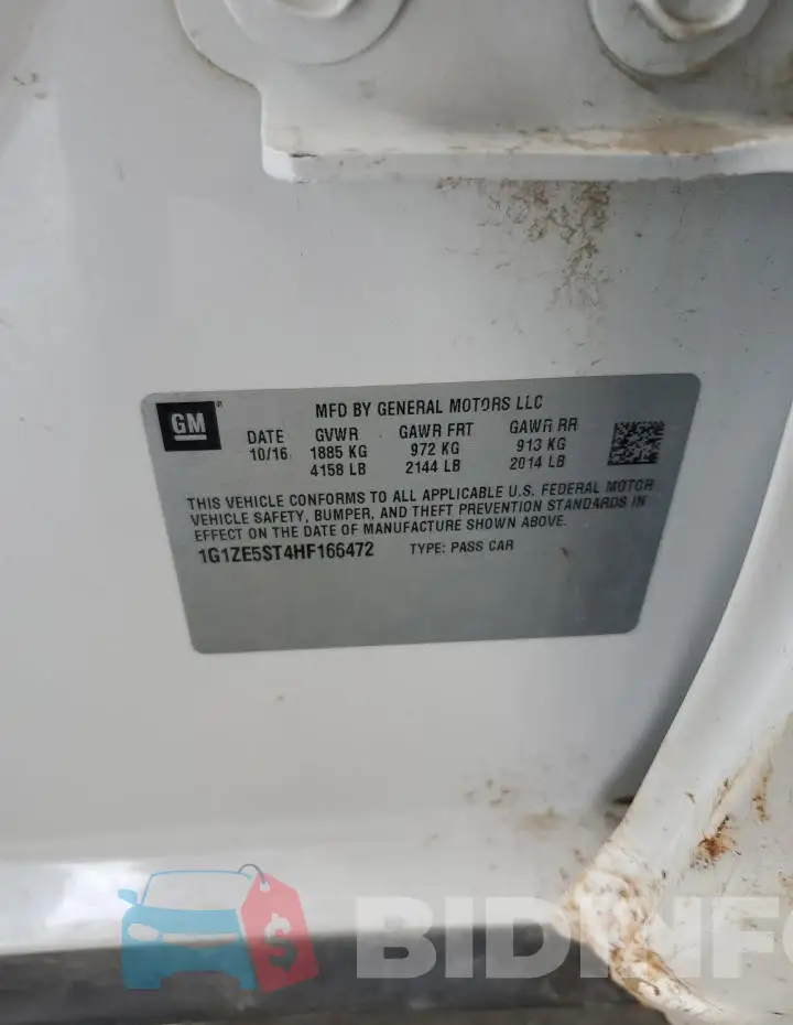 1G1ZE5ST4HF166472 Photo# 12