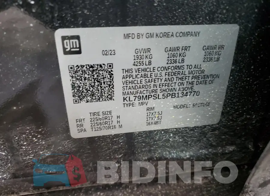KL79MPSL5PB134770 Photo# 13