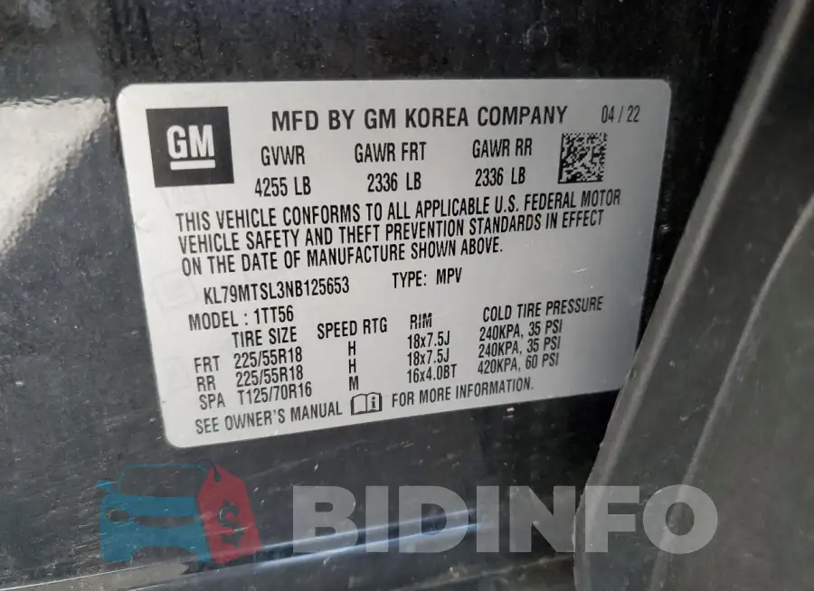 KL79MTSL3NB125653 Photo# 13