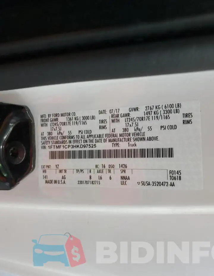1FTMF1CP3HKD97525 Photo# 12