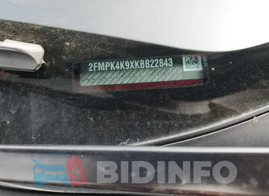 2FMPK4K9XKBB22843 Photo# 13