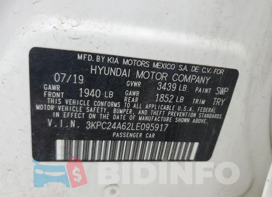 3KPC24A62LE095917 Photo# 12