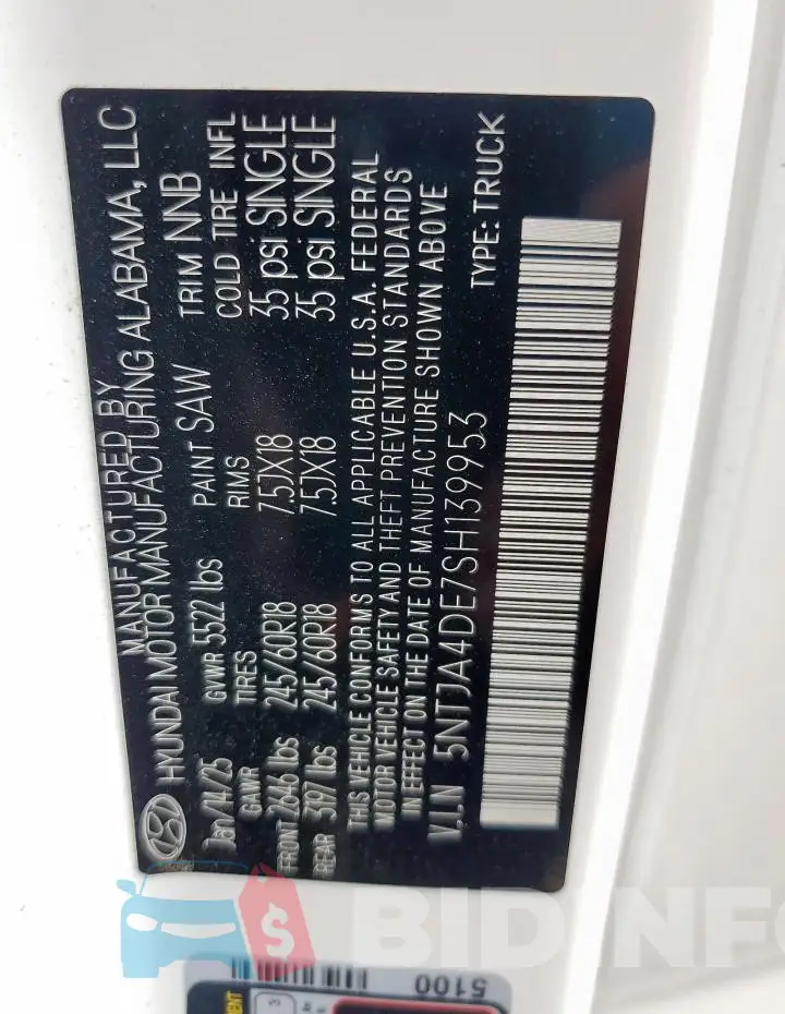 5NTJA4DE7SH139953 Photo# 13