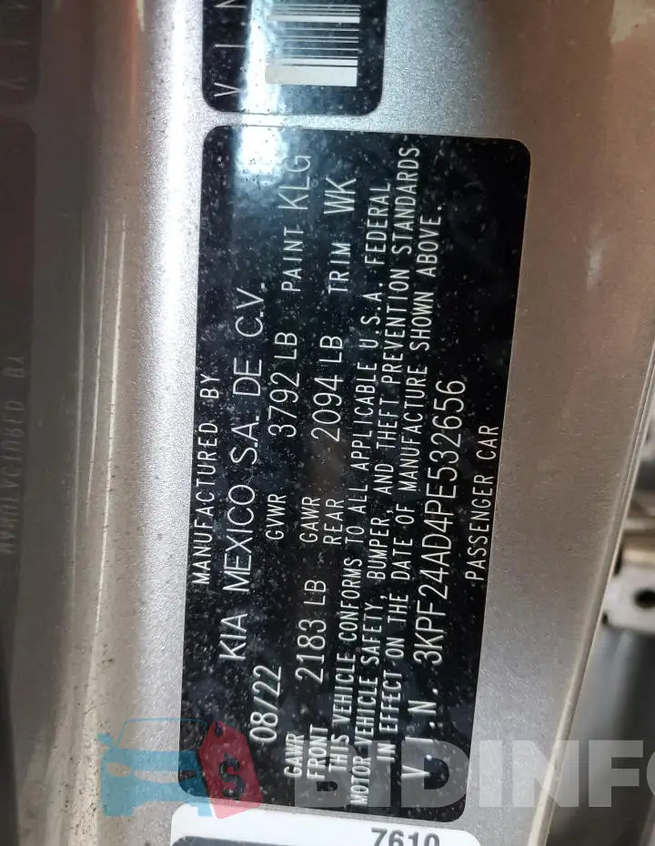 3KPF24AD4PE532656 Photo# 12