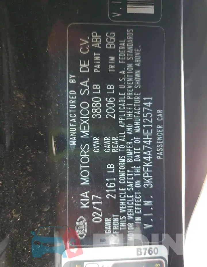 3KPFK4A74HE125741 Photo# 12