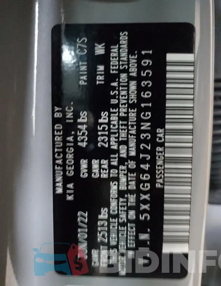 5XXG64J23NG163591 Photo# 12