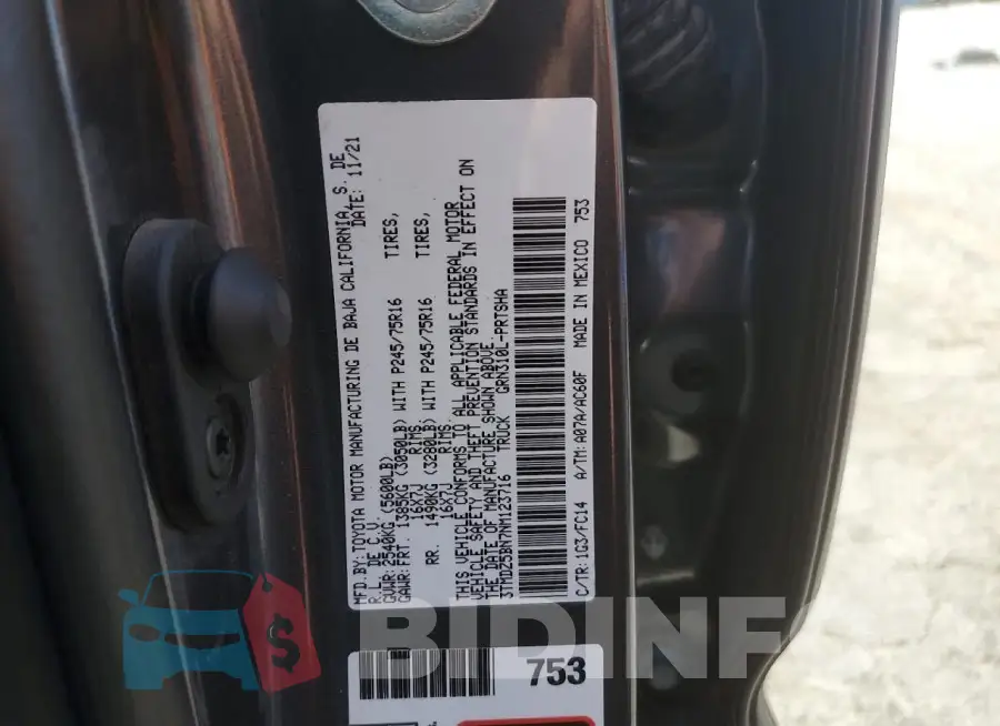 3TMDZ5BN7NM123716 Photo# 12