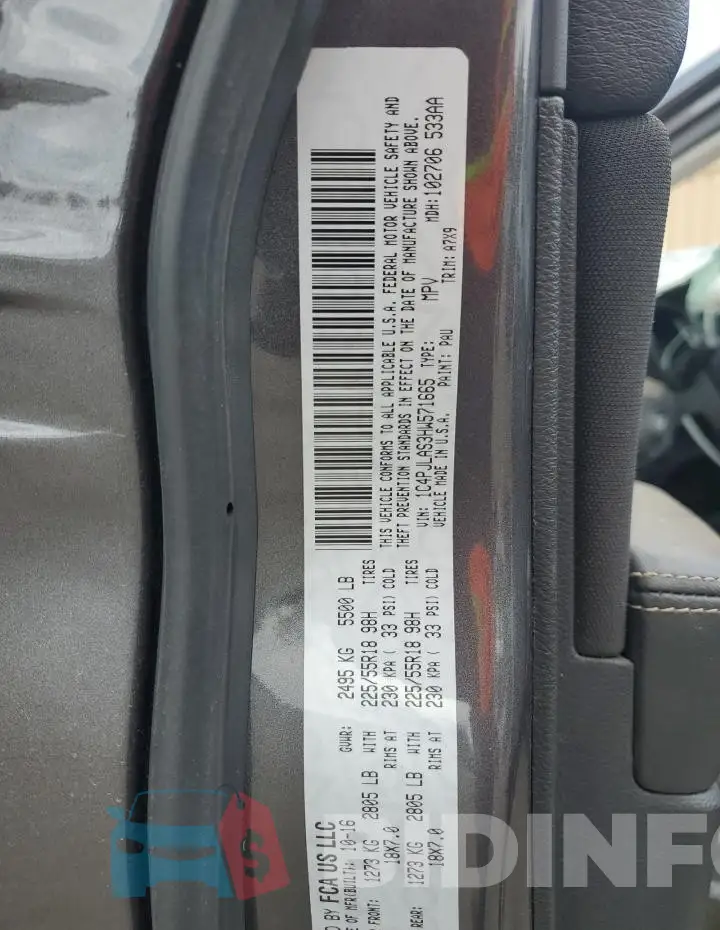 1C4PJLAS3HW571665 Photo# 13