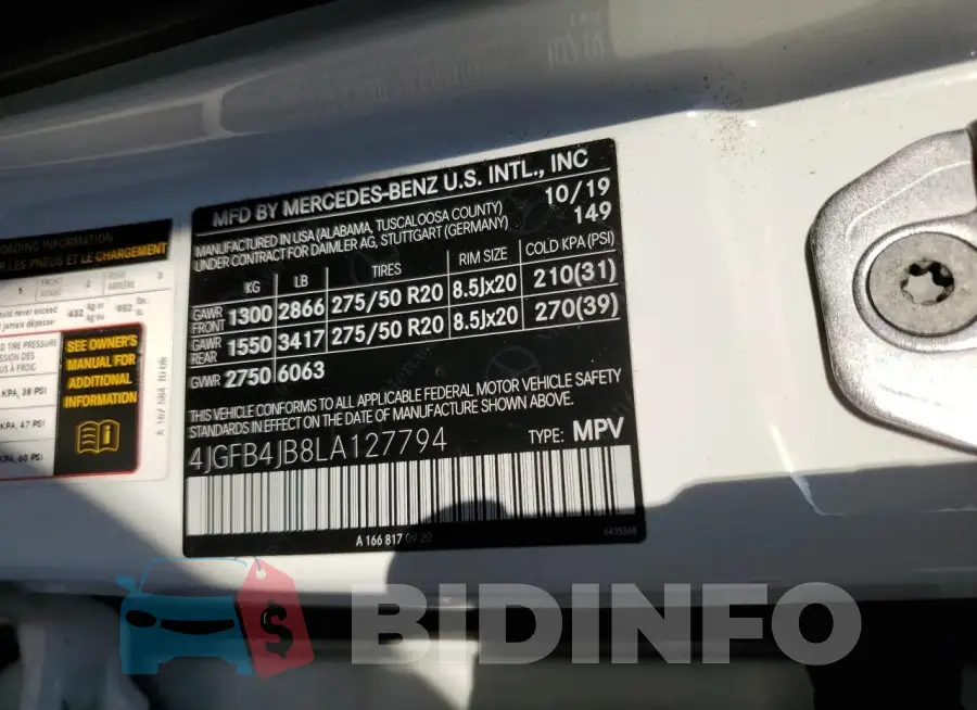 4JGFB4JB8LA127794 Photo# 13
