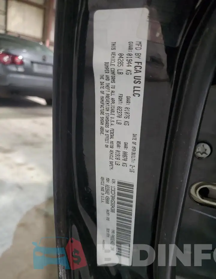 1C3CDFBAXGD694388 Photo# 12