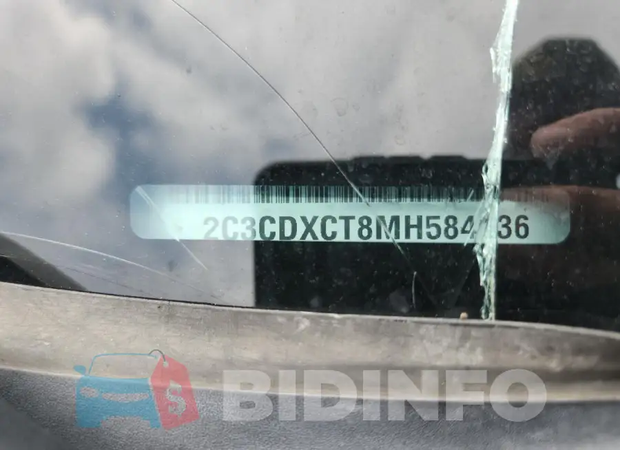 2C3CDXCT8MH584136 Photo# 12