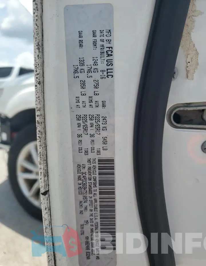 3C4PDCBG9HT510974 Photo# 14