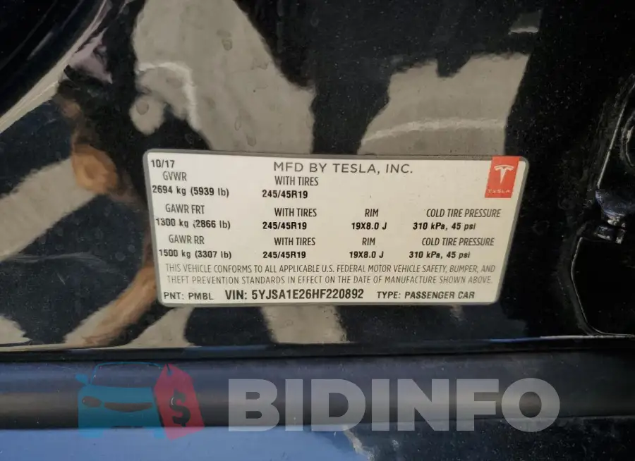 5YJSA1E26HF220892 Photo# 13
