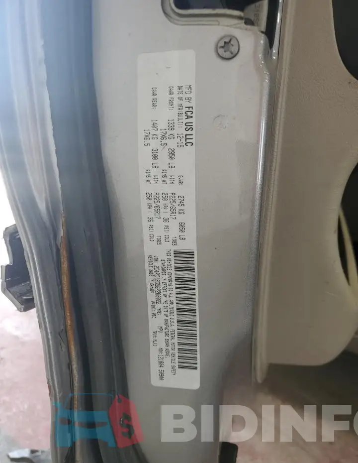 2C4RC1BG5GR260022 Photo# 13