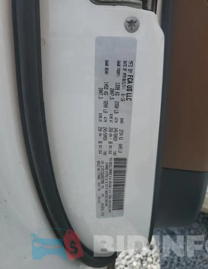 2C4RC1GG3HR527989 Photo# 13