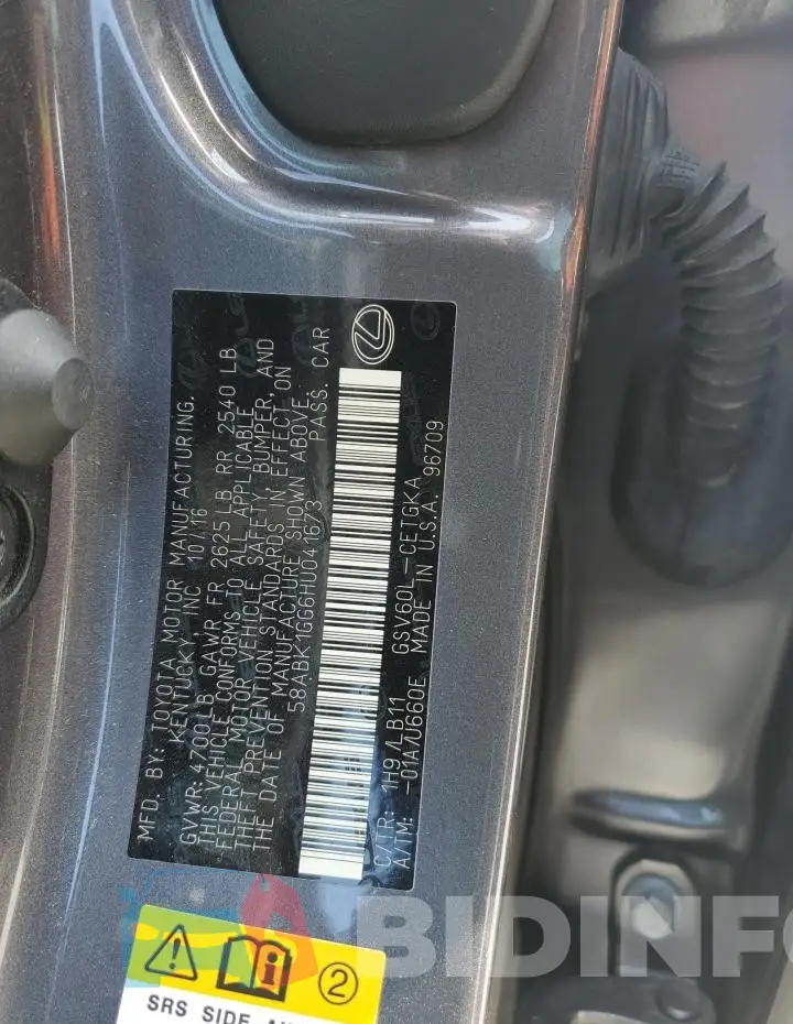 58ABK1GG6HU041673 Photo# 12