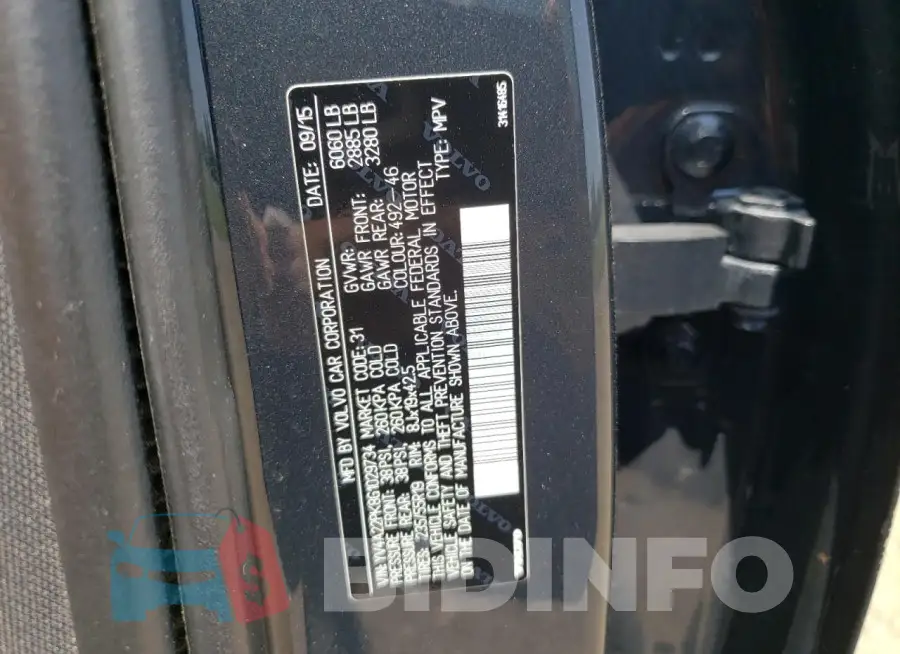 YV4A22PK8G1029734 Photo# 13