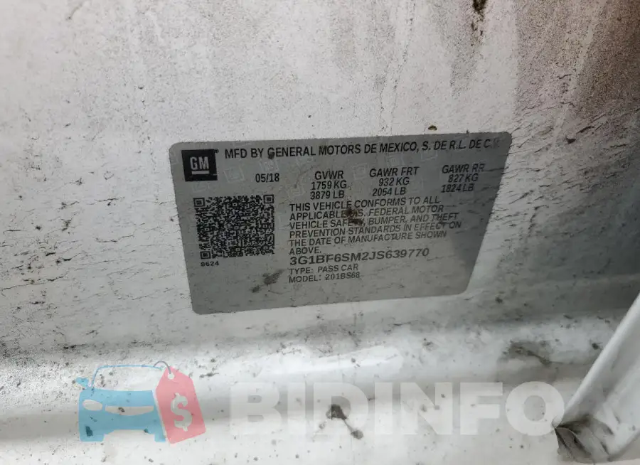 3G1BF6SM2JS639770 Photo# 12