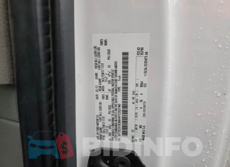 1FTEX1E86HFC52740 Photo# 13