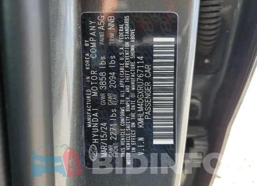 KMHLM4DGXRU767114 Photo# 12