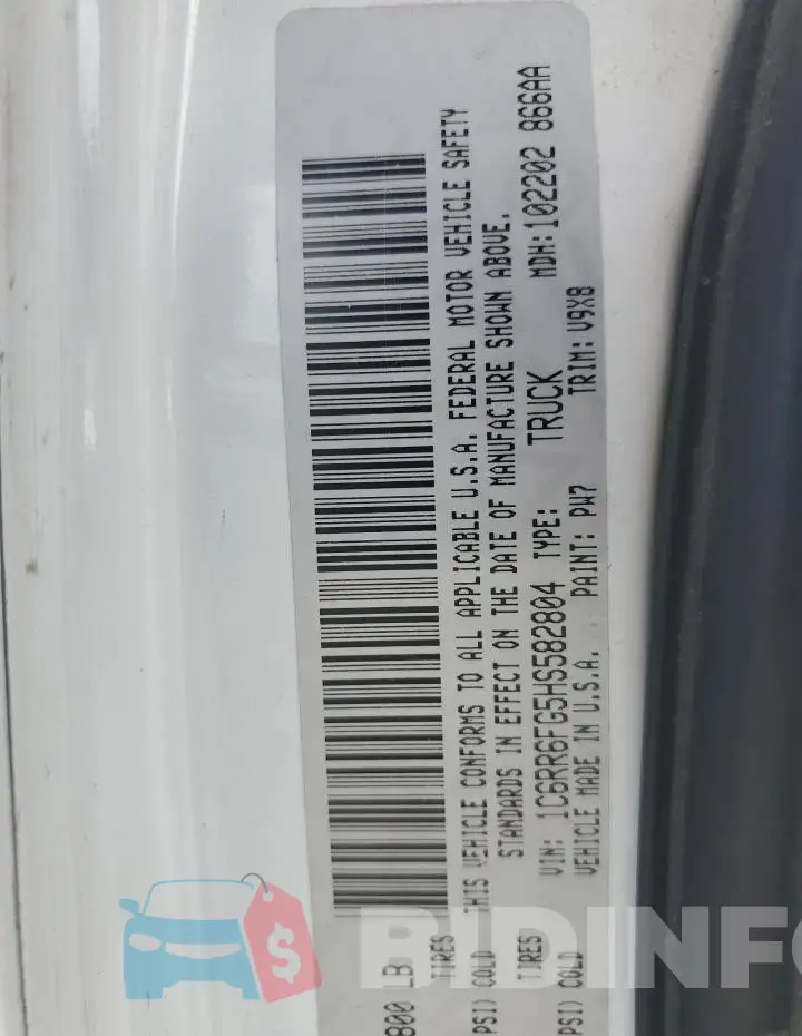 1C6RR6FG5HS582804 Photo# 12