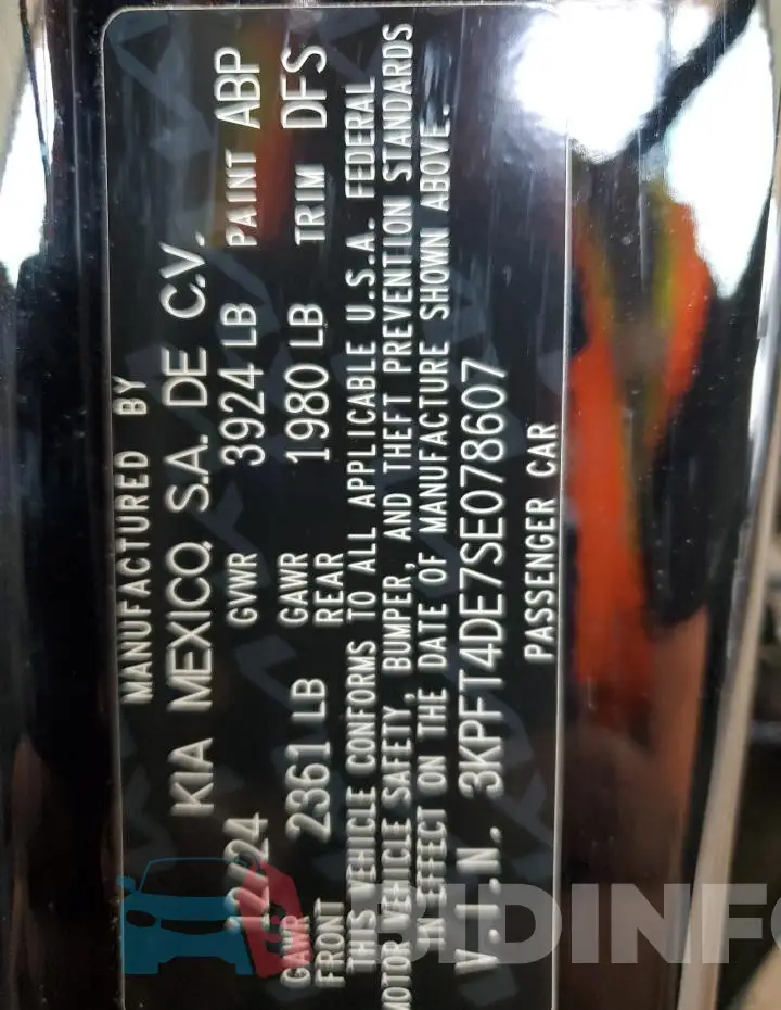 3KPFT4DE7SE078607 Photo# 12