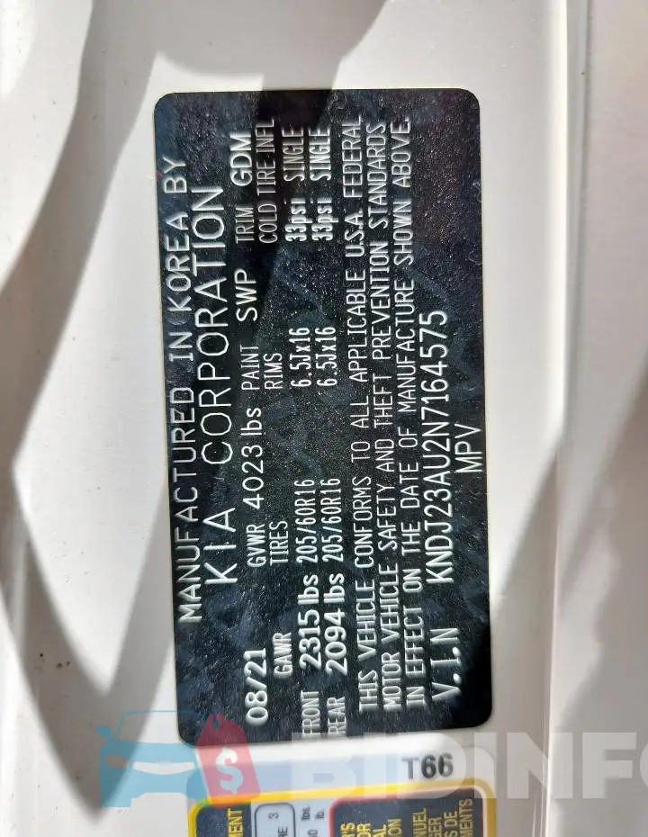 KNDJ23AU2N7164575 Photo# 12