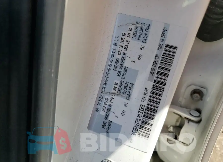3MZBPAB74LM133668 Photo# 12