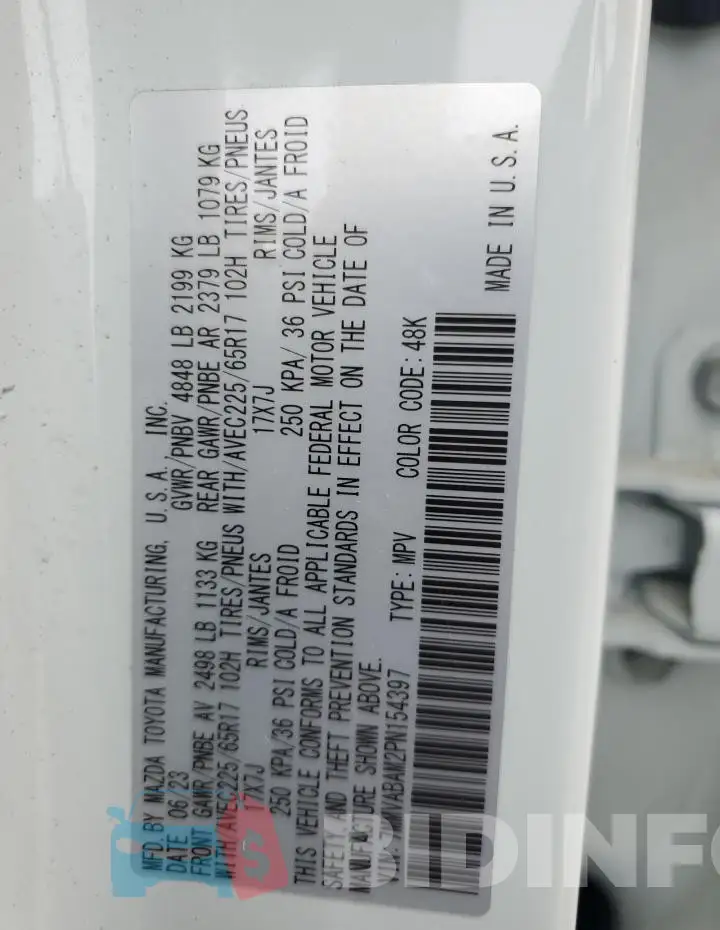 7MMVABAM2PN154397 Photo# 12