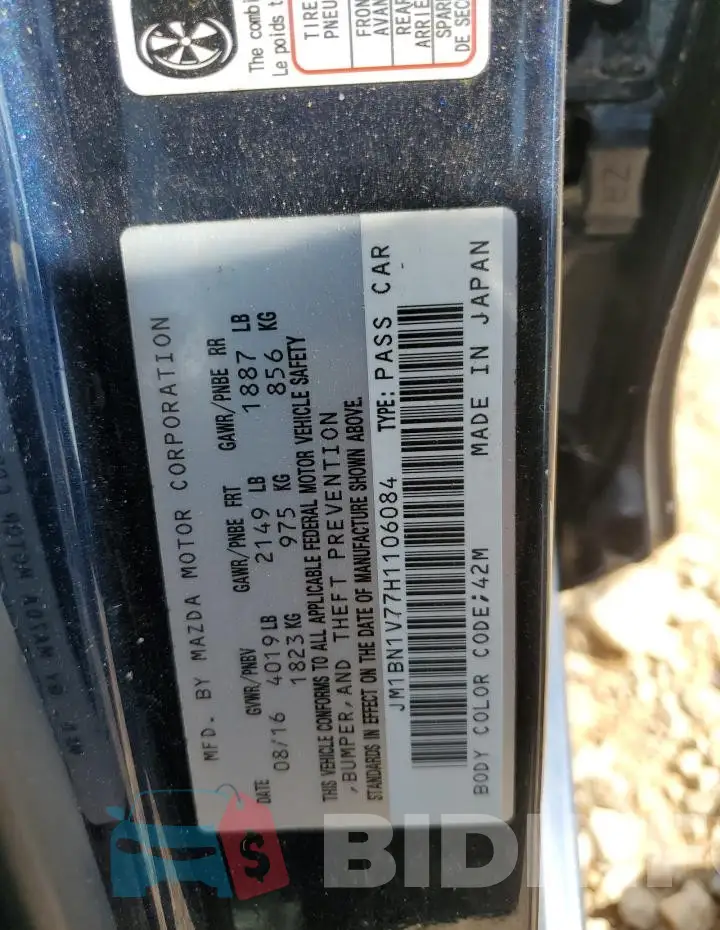 JM1BN1V77H1106084 Photo# 12
