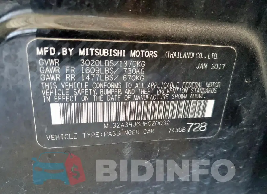 ML32A3HJ6HH020032 Photo# 12