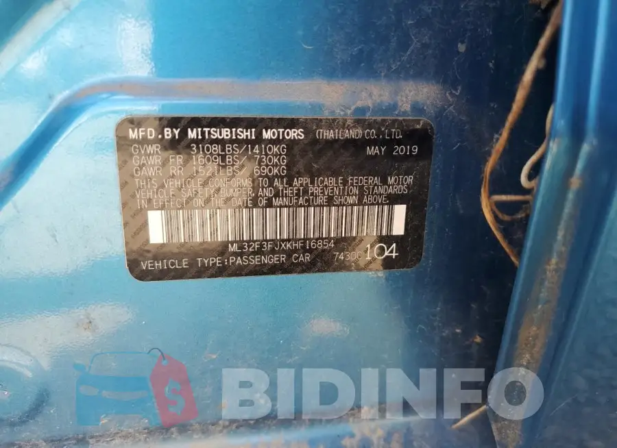 ML32F3FJXKHF16854 Photo# 13