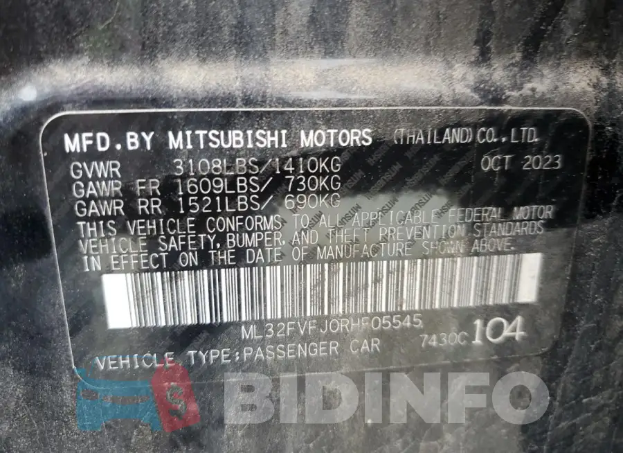 ML32FVFJ0RHF05545 Photo# 12