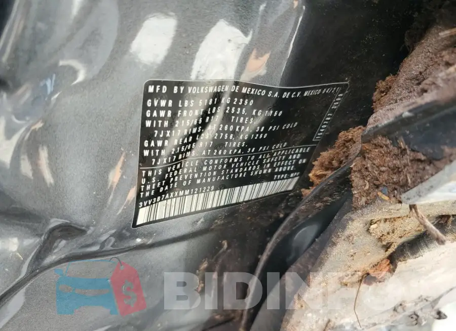 3VV3B7AXXMM121229 Photo# 14