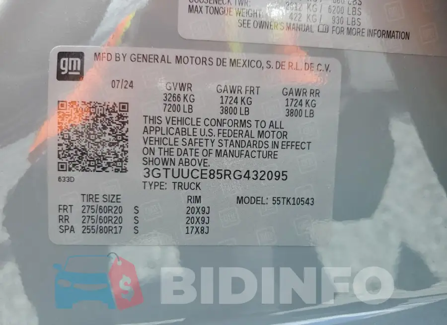 3GTUUCE85RG432095 Photo# 12