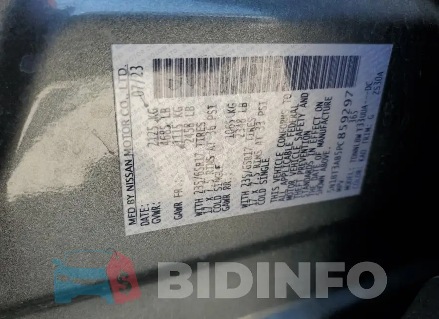5N1BT3AB5PC859297 Photo# 13