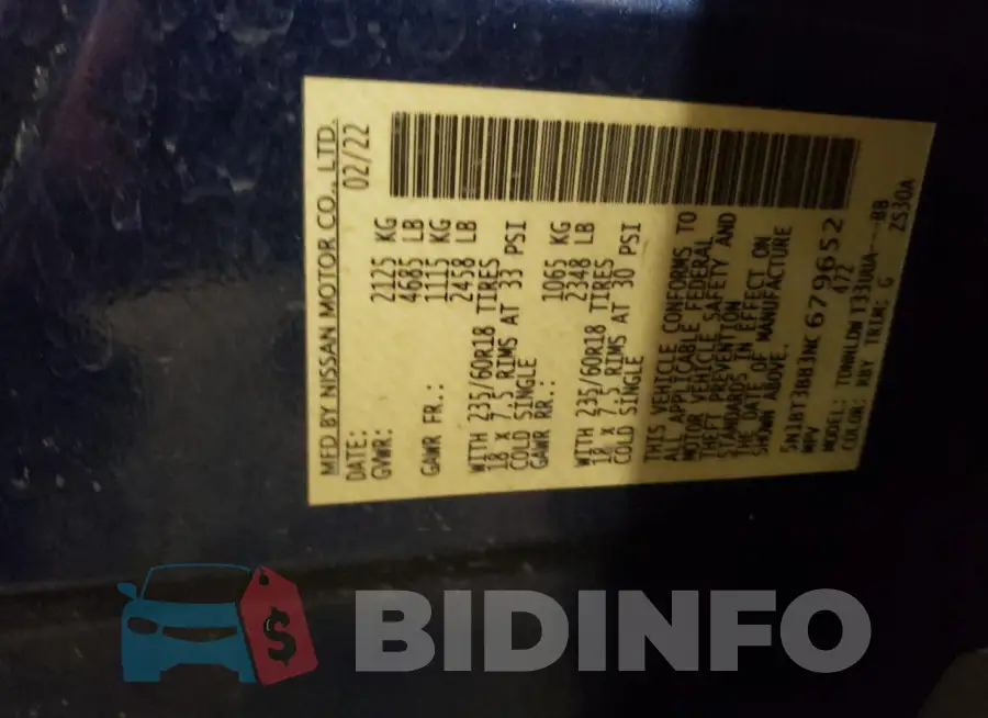 5N1BT3BB3NC679652 Photo# 13