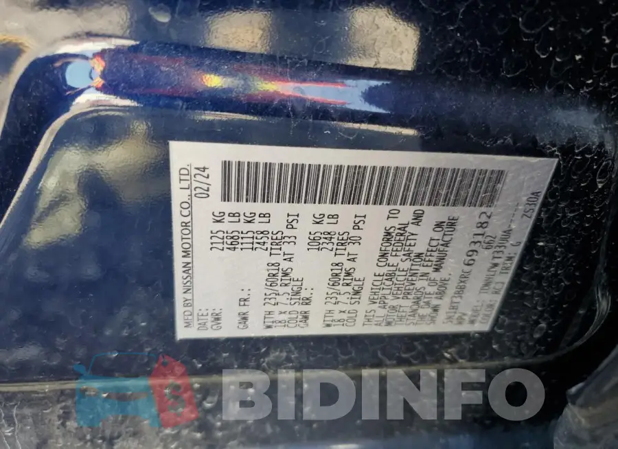 5N1BT3BBXRC693182 Photo# 13