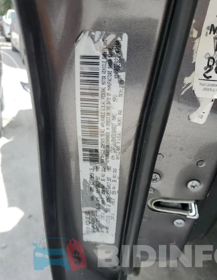 1C4PJLLBXKD184837 Photo# 13