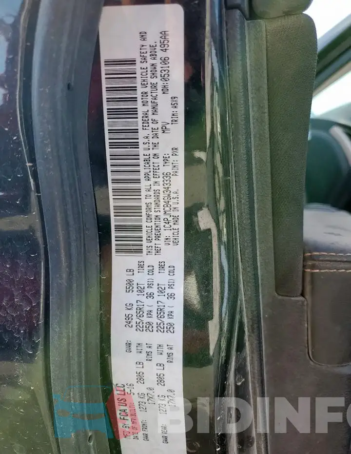 1C4PJMCB4GW343336 Photo# 13