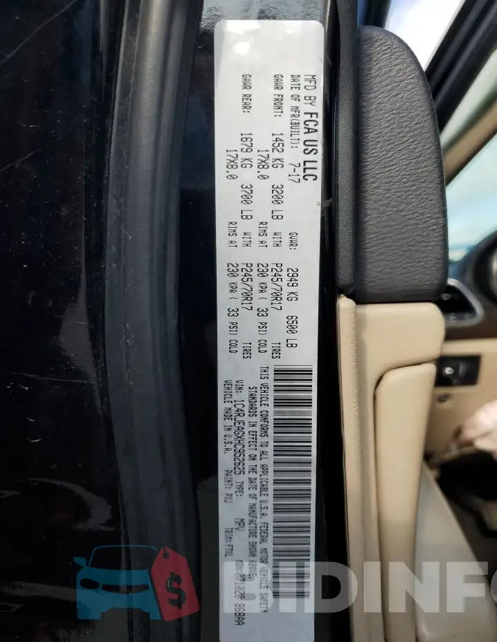 1C4RJEAGXHC952625 Photo# 13