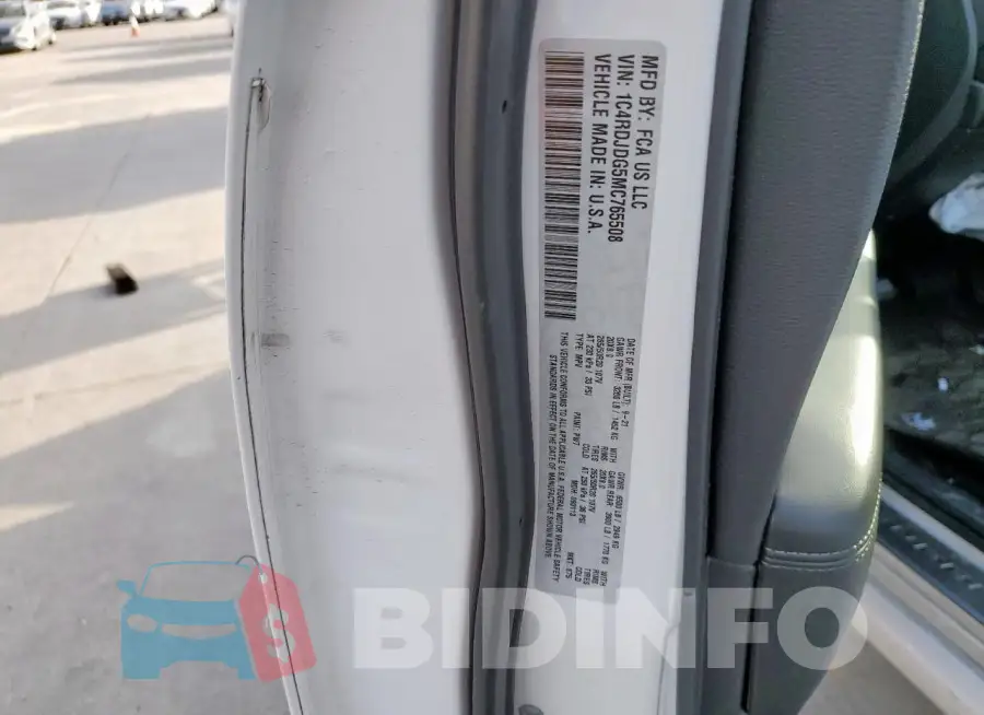 1C4RDJDG5MC765508 Photo# 12