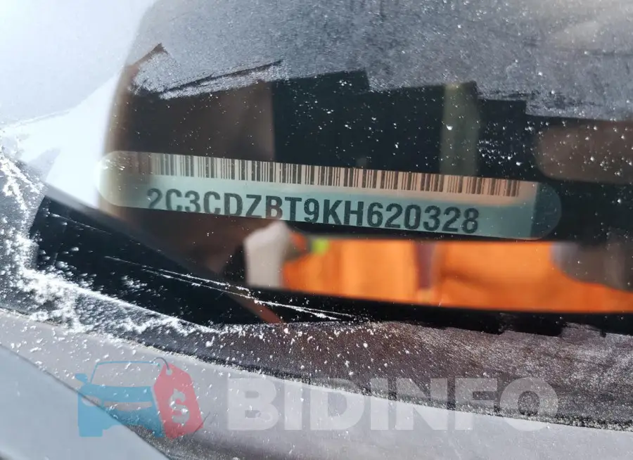 2C3CDZBT9KH620328 Photo# 13